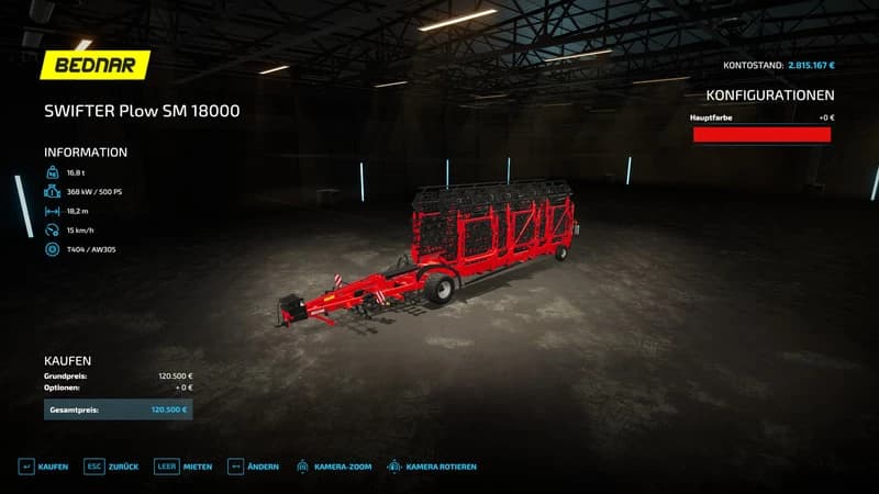 SWIFTER 18000 PLOW