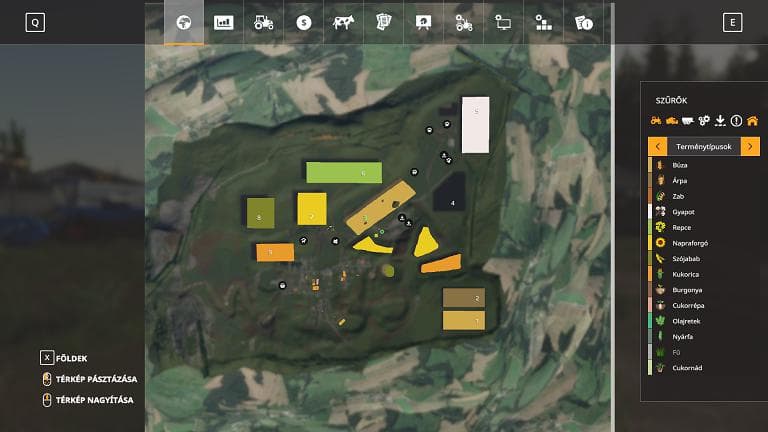 SZANDAVARALJA MAP MULTIFRUIT 2