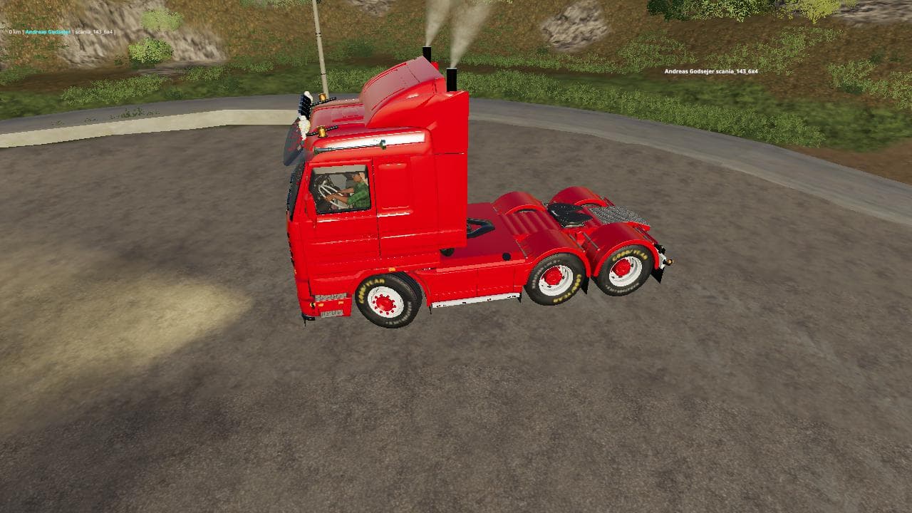 Scania 143 6x4 Swedish Edit