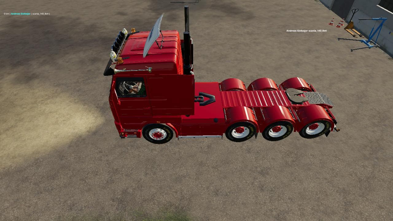 Scania 143 8x4 Swedish Edit 3