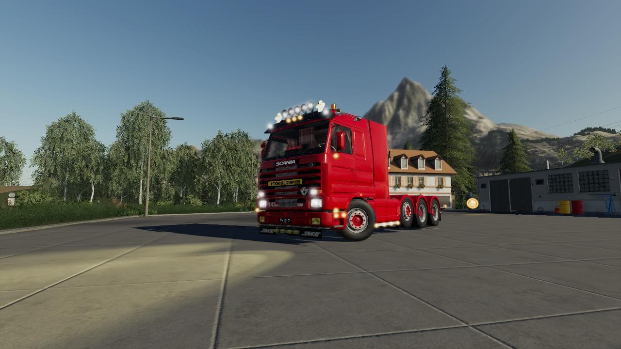 Scania 143 8x4 Swedish Edit