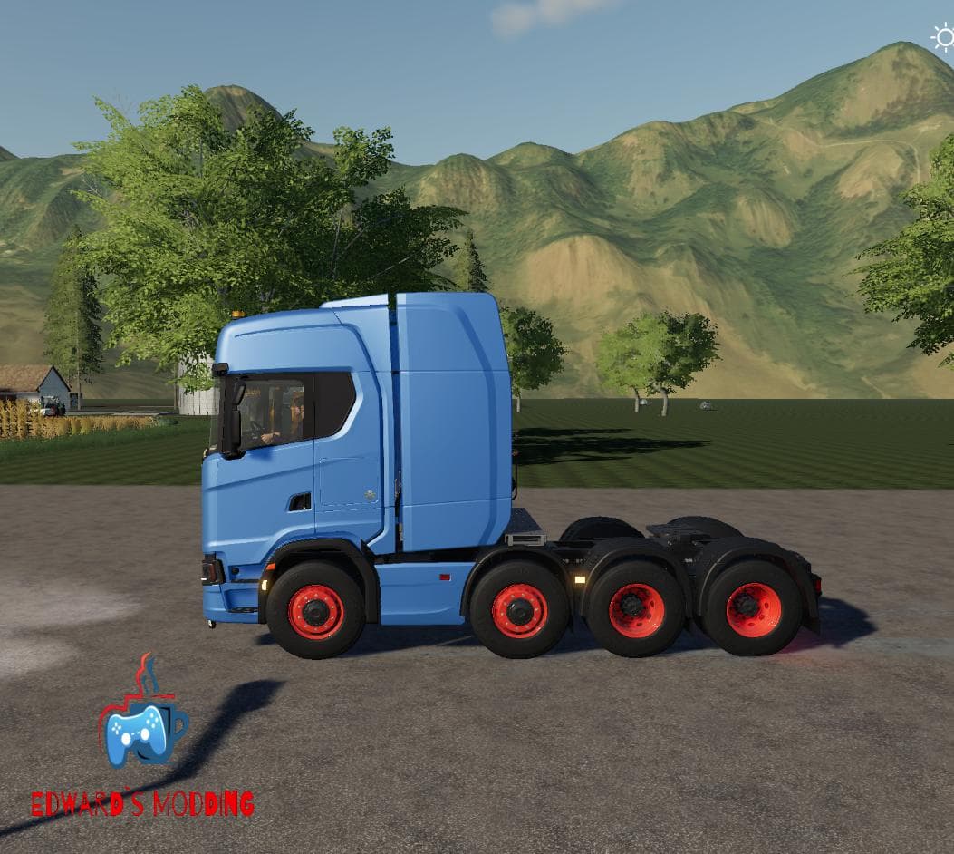 Scania R730 8x4 3