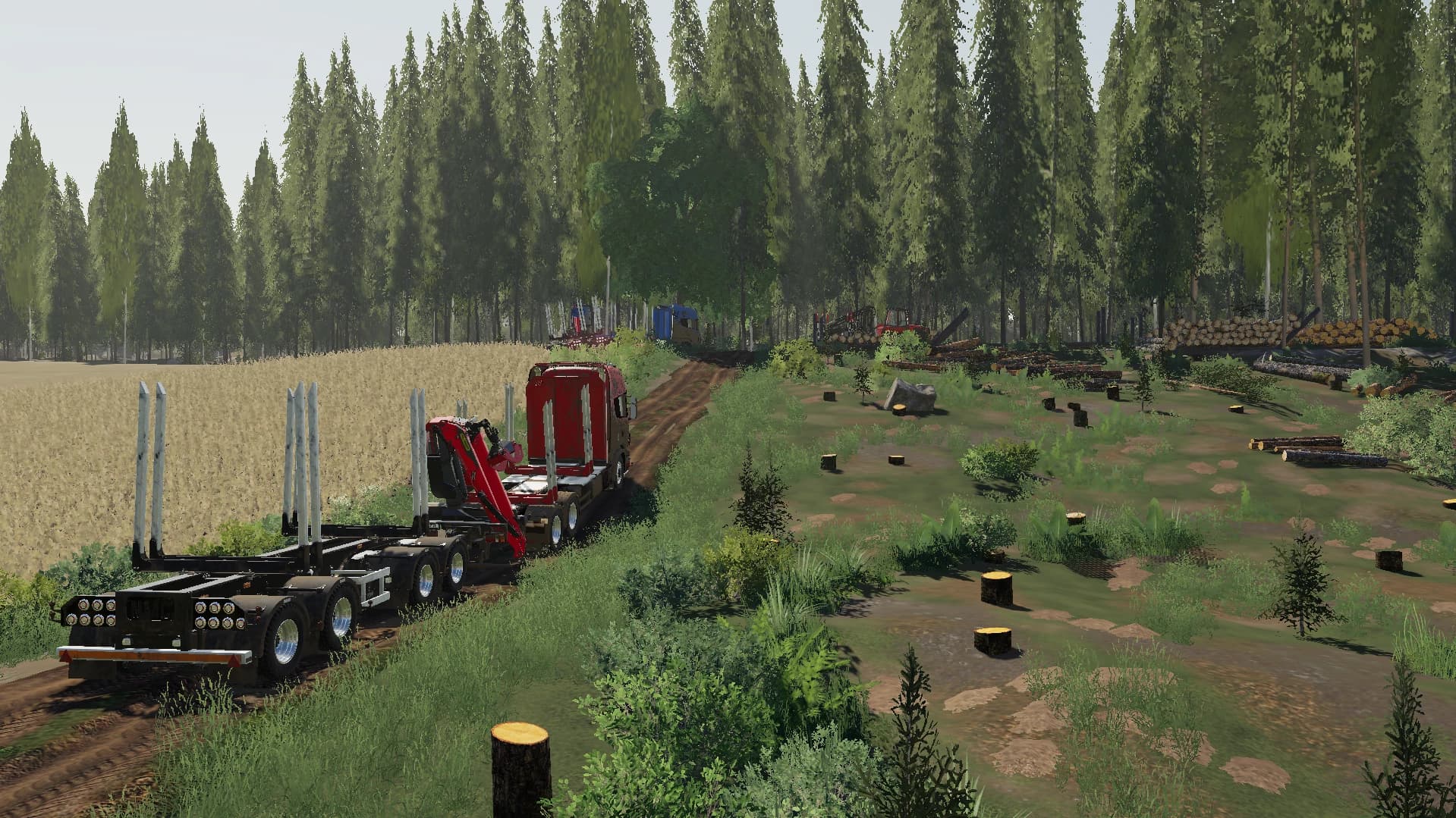 Scania R730S Timber Truck 3