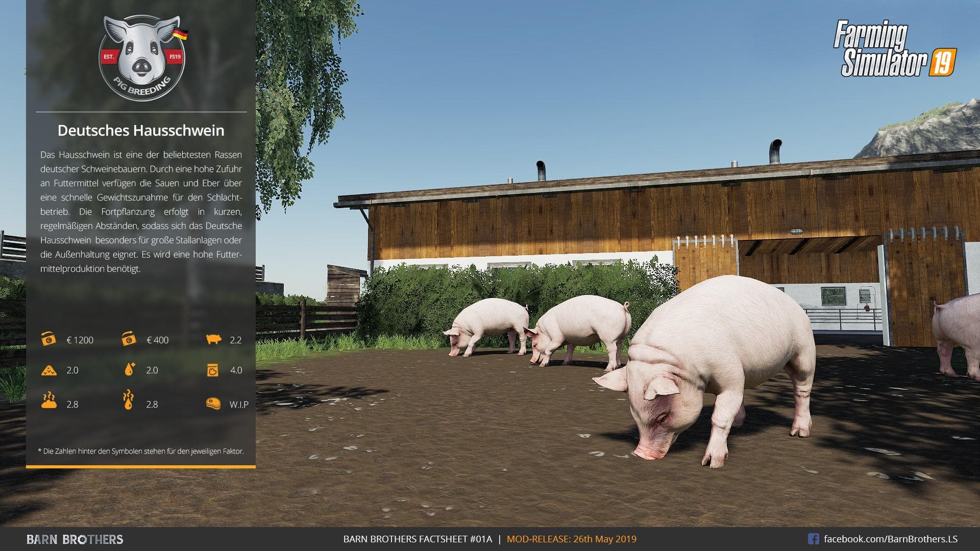 Pig Breeding / Schweinezucht Mod 2