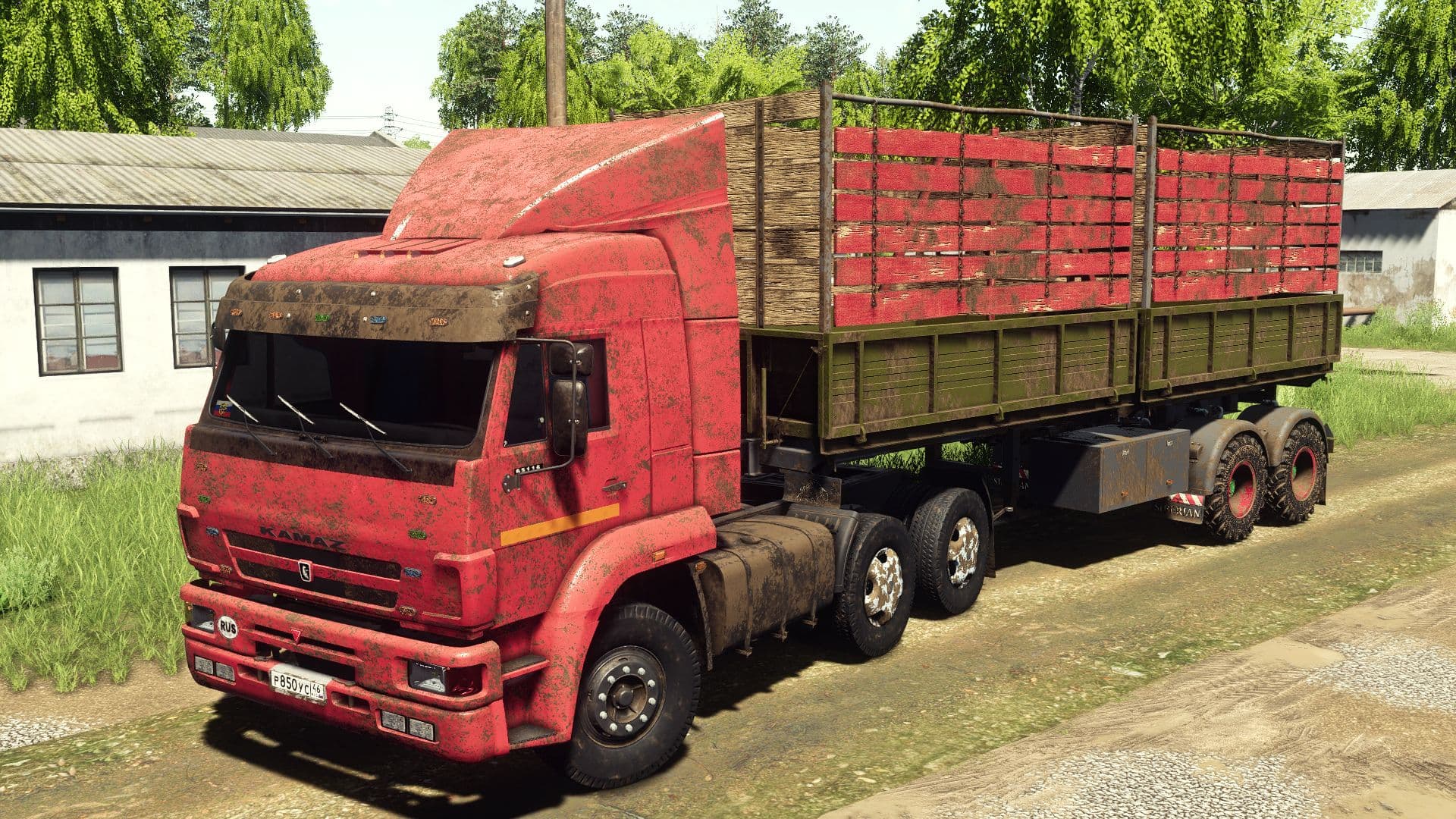 Semi-trailer MMZ 4