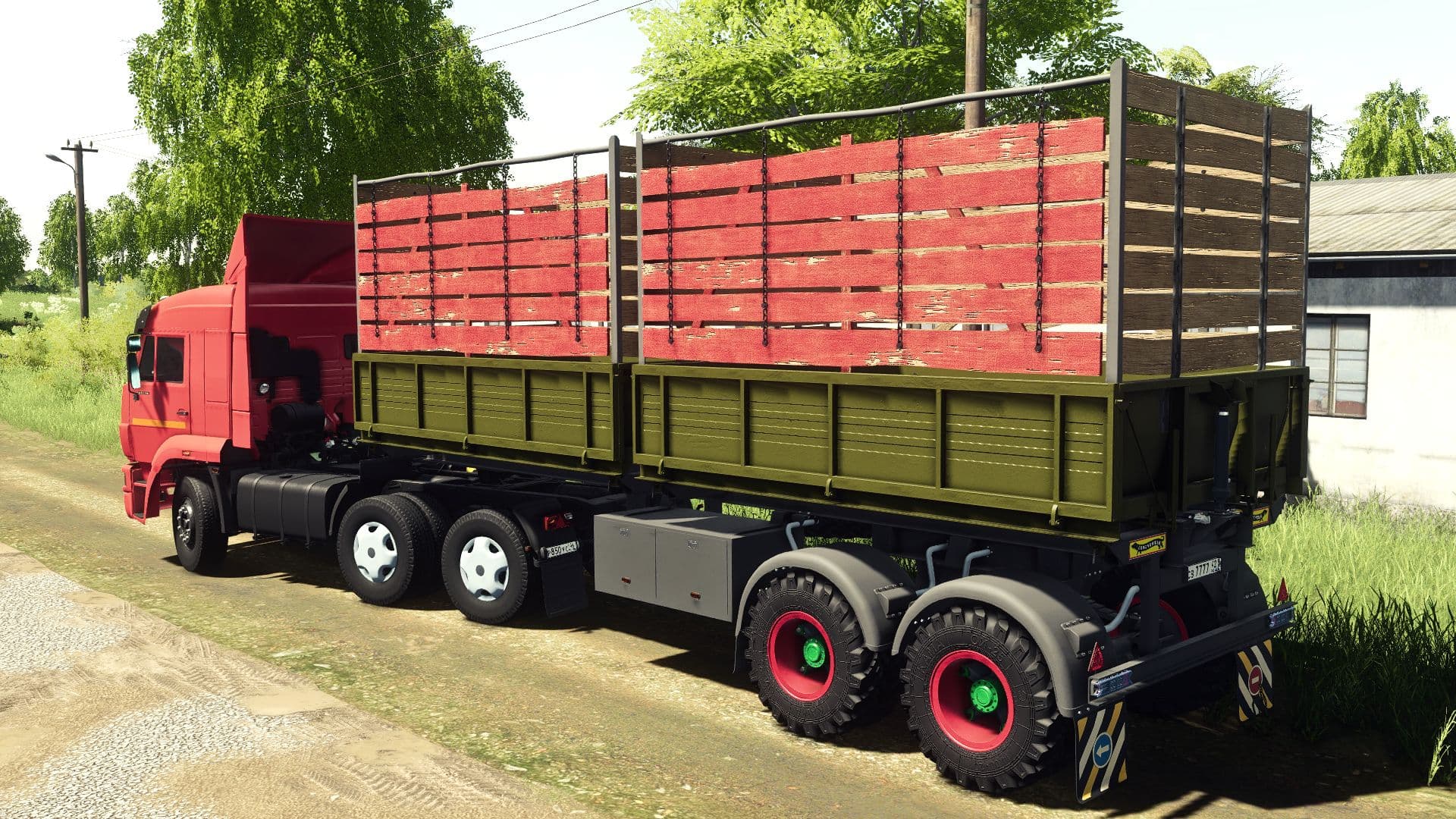 Semi-trailer MMZ 3