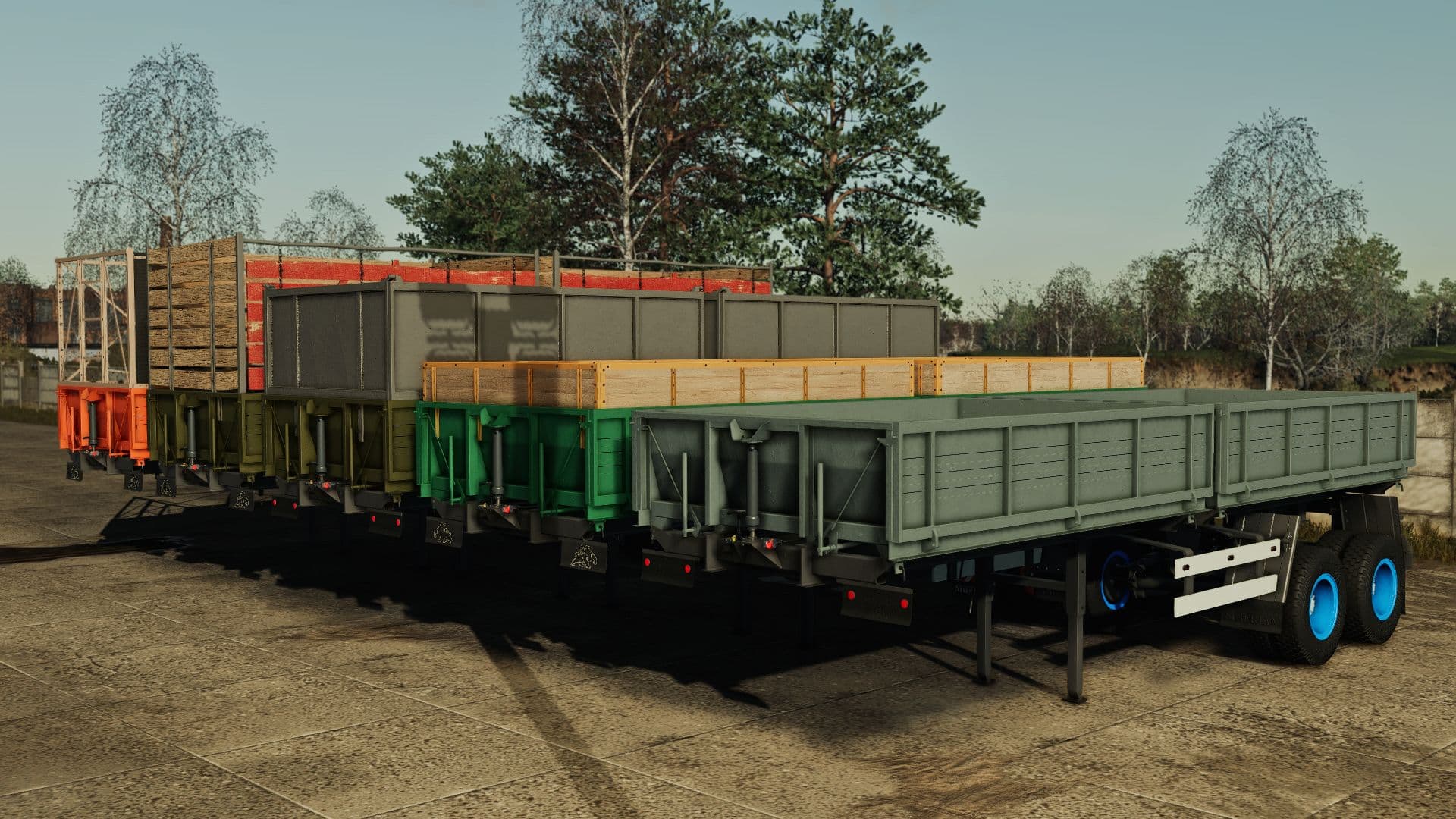 Semi-trailer MMZ 2