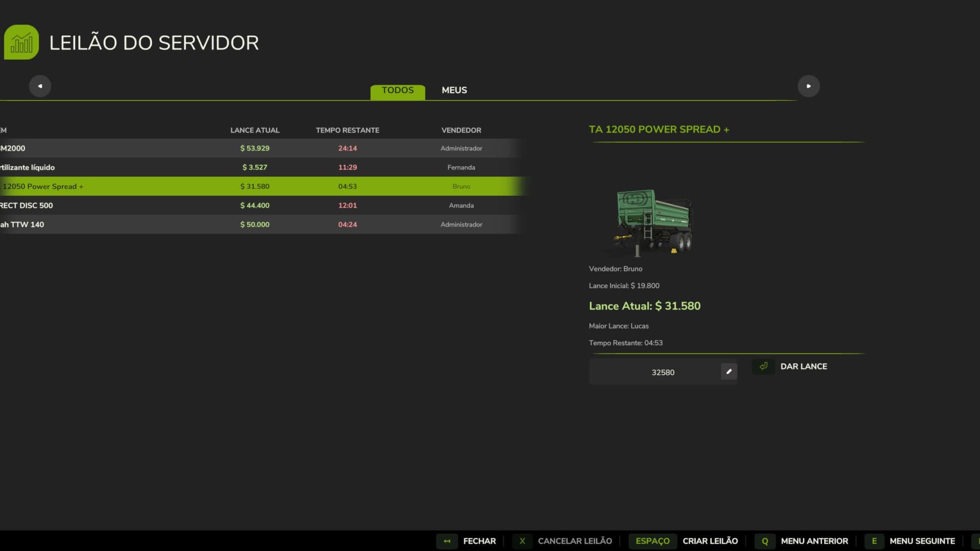 Server Auction 4