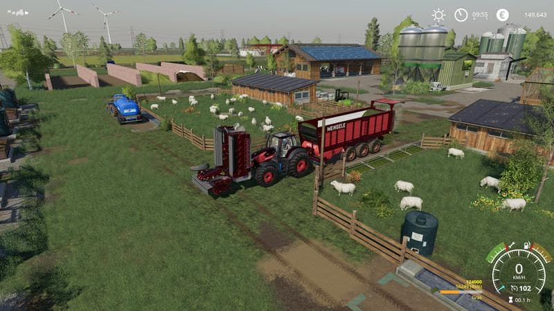 Schafstall 2000 - with Animal Pen Extension 4