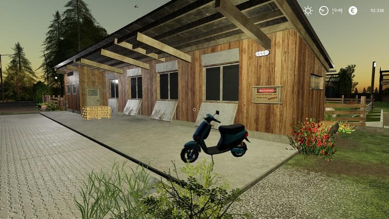 Schafstall 2000 - with Animal Pen Extension 3
