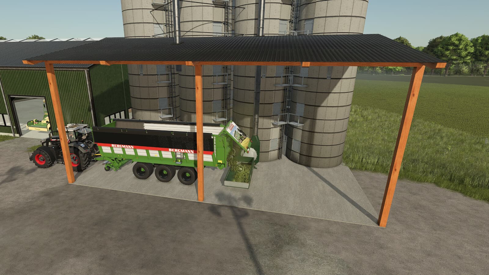 Silage Production Silo 4