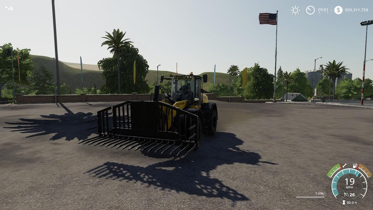 Silage fork 40000 liters 2