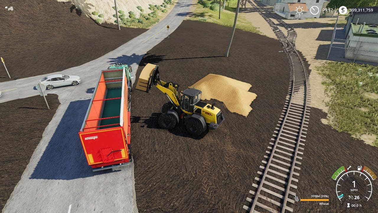 Silage fork 40000 liters
