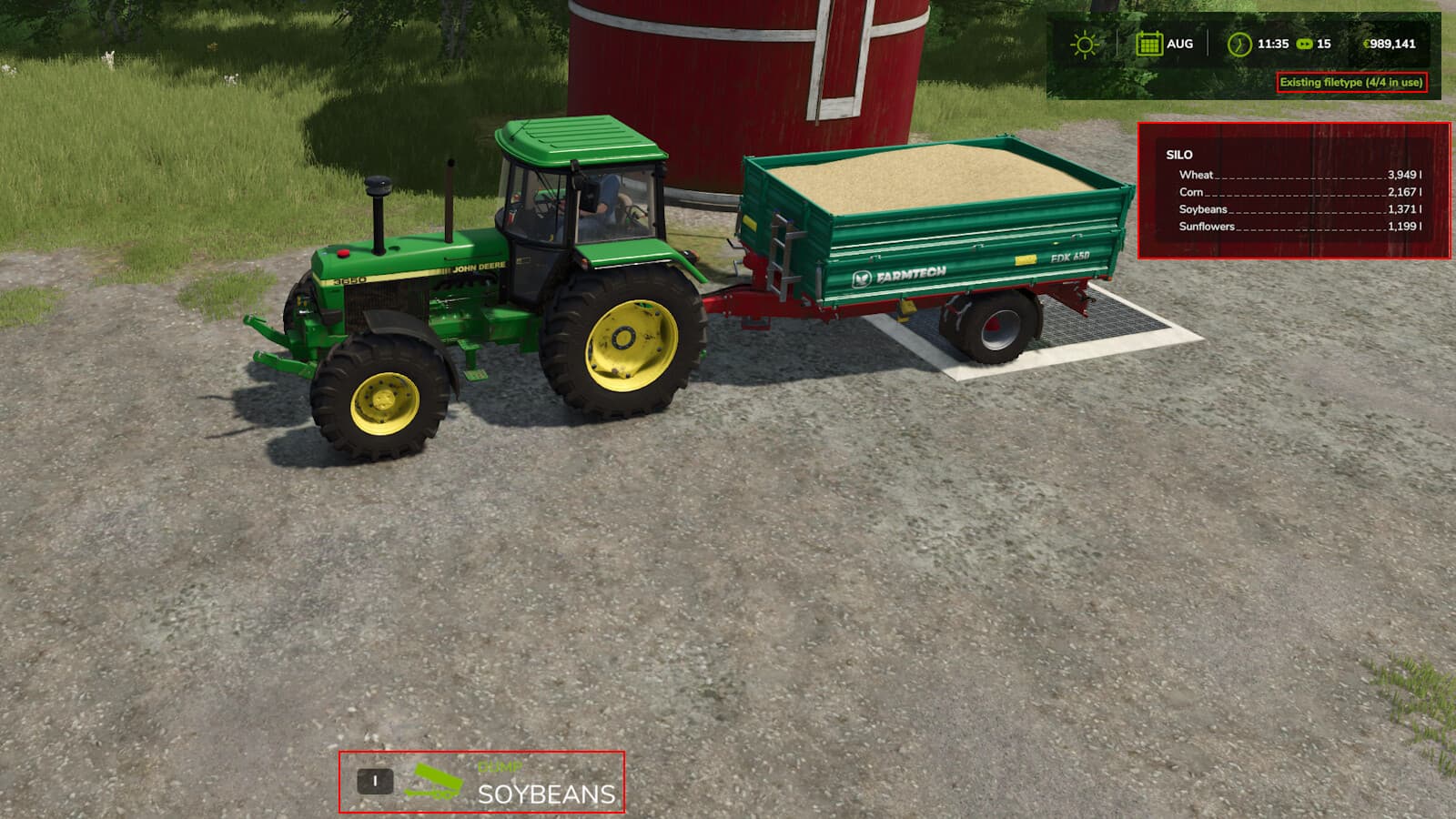 Silo Filltype Limiting 4
