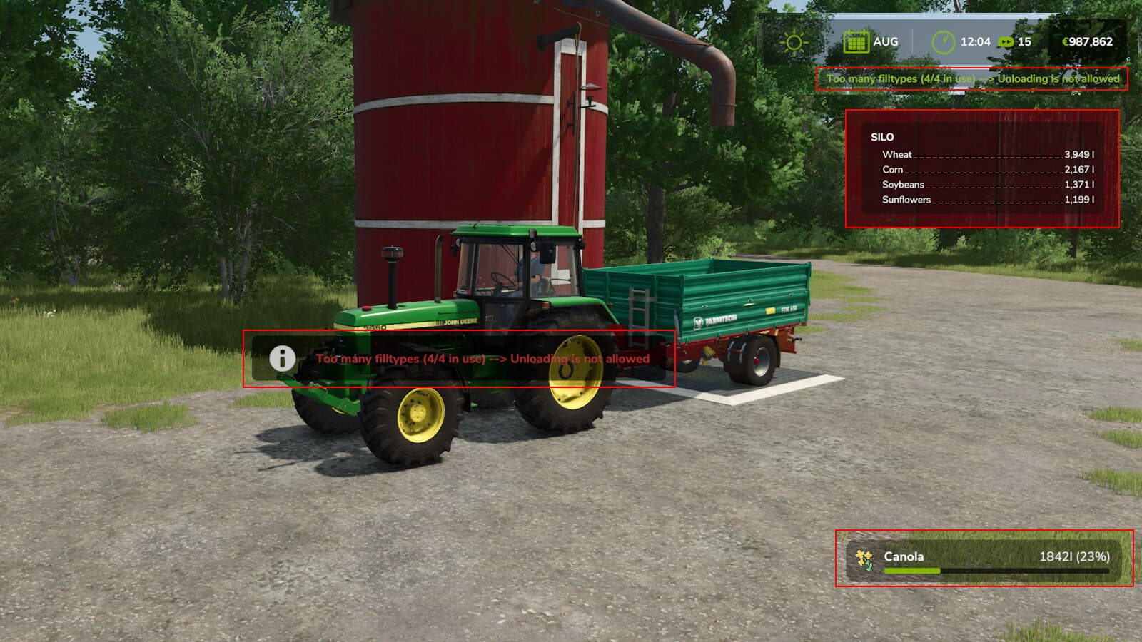 Silo Filltype Limiting 3