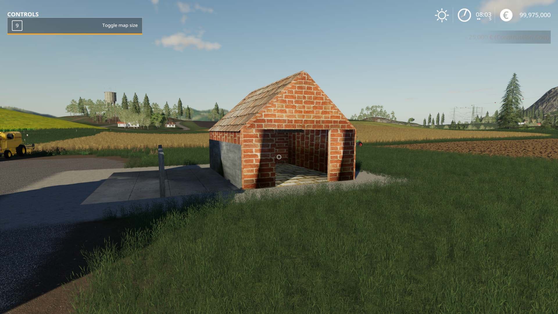 Silo with hall 4