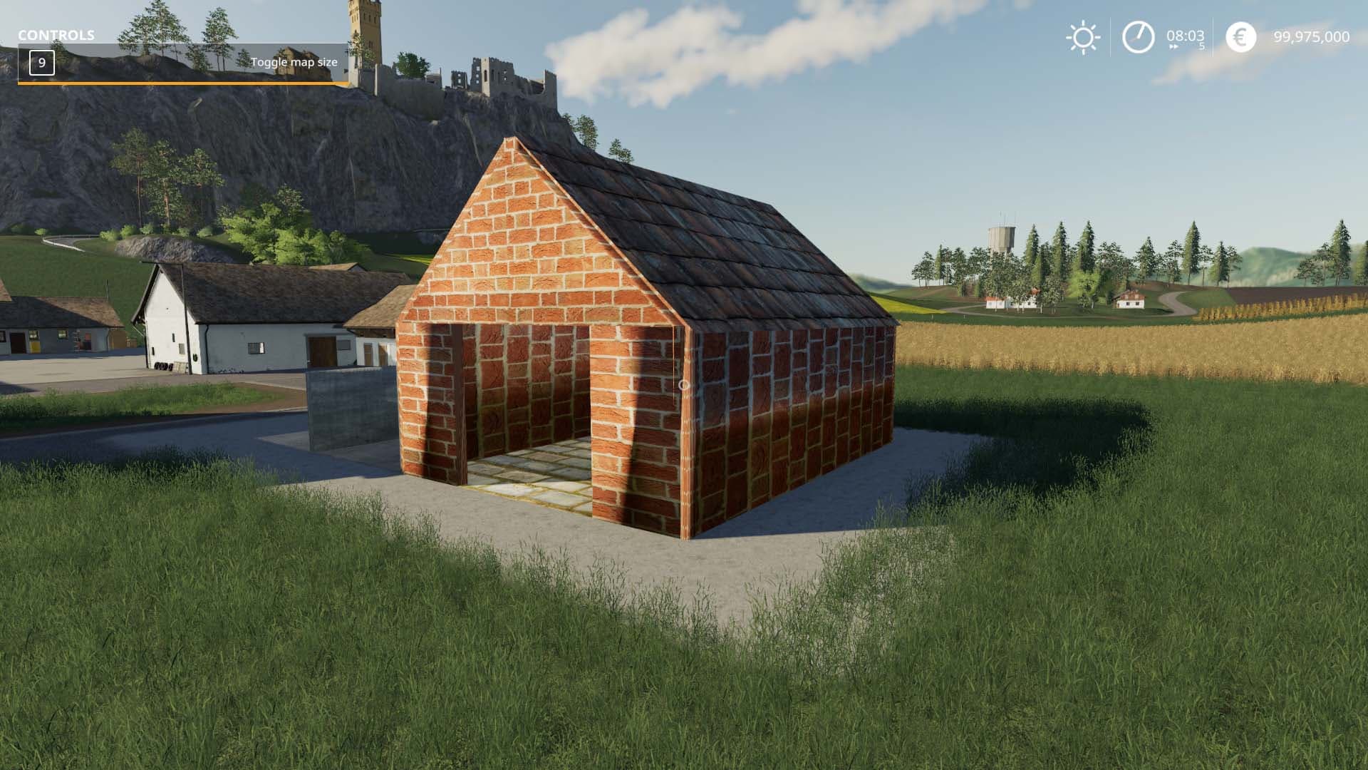Silo with hall 3