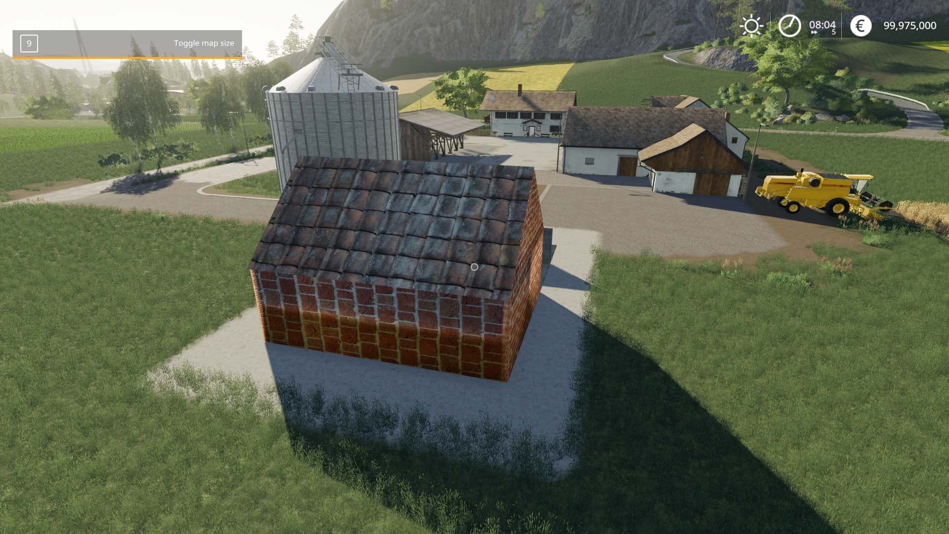 Silo with hall 2