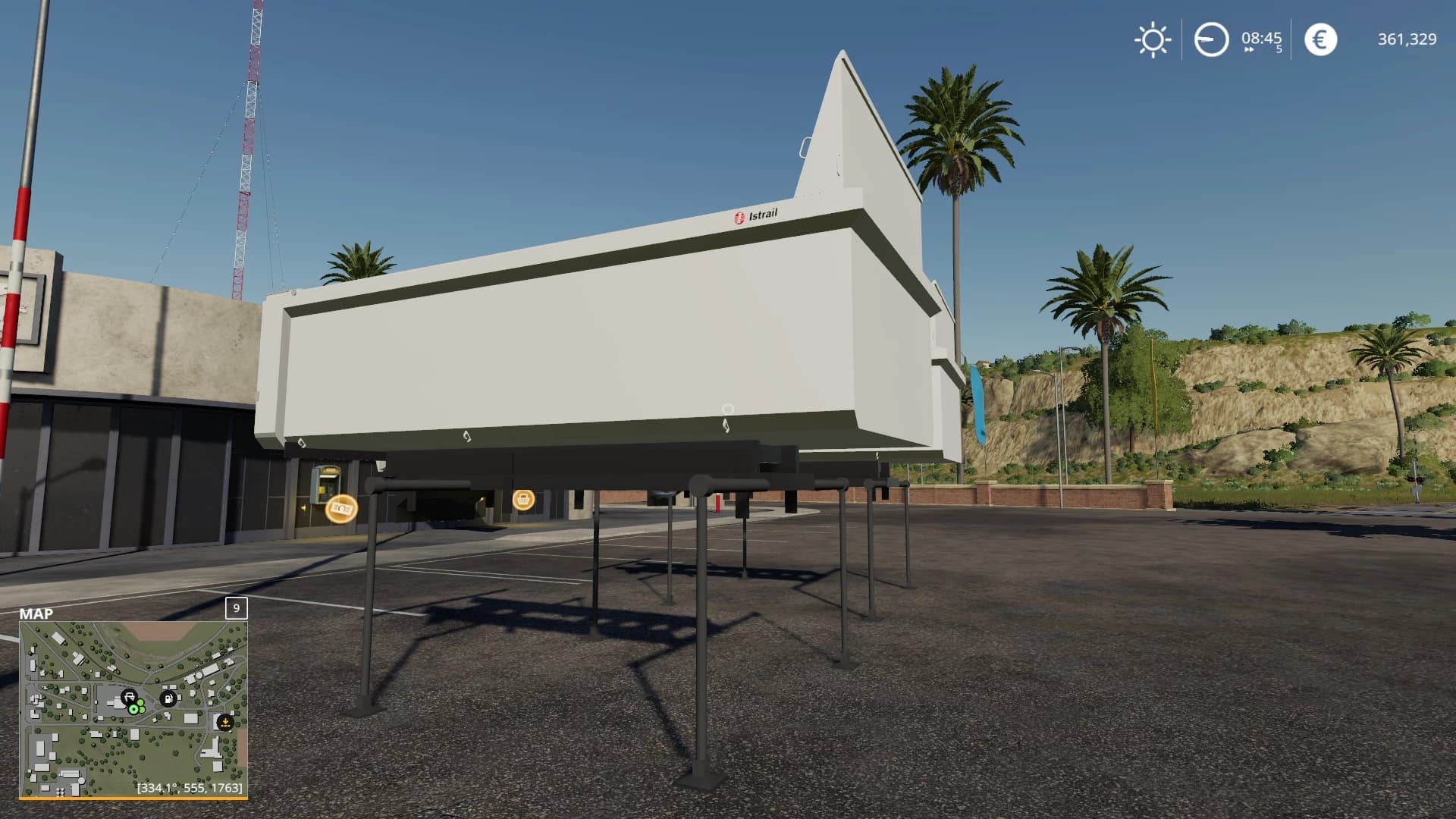 Slide on Tipper istrail VOLVO 3