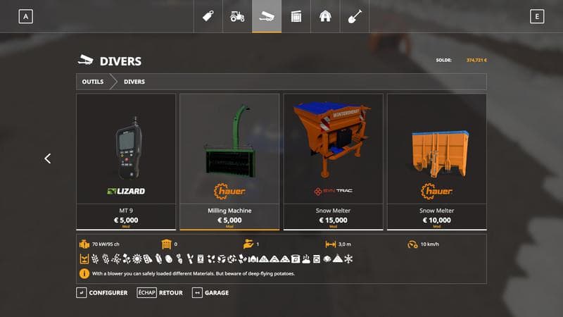 Snow melter pack 2