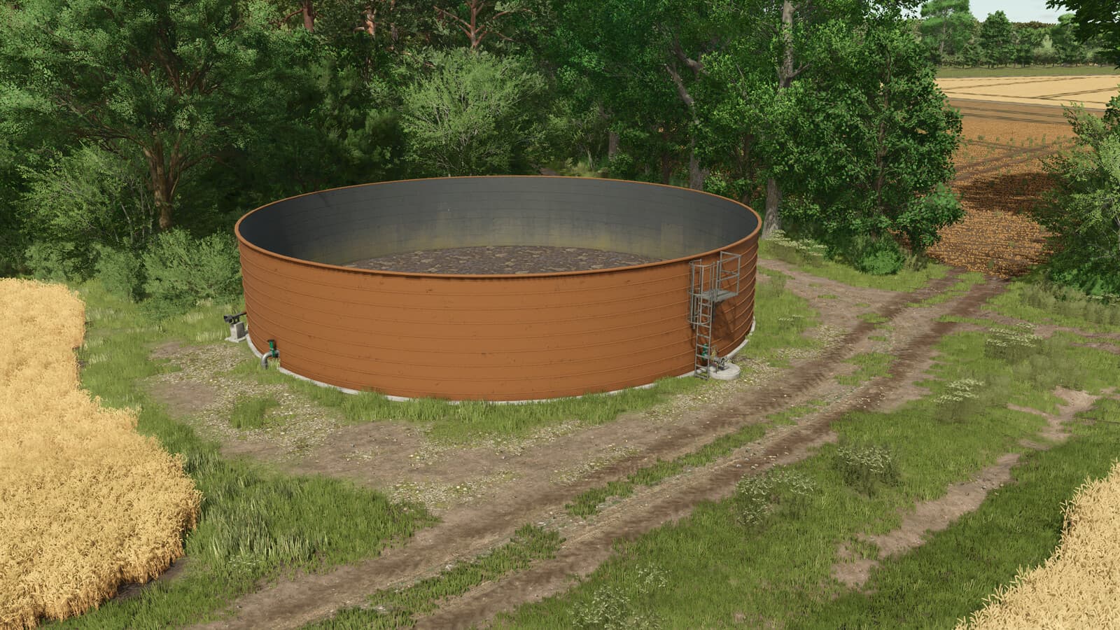 Stainless Steel Liquid Manure Tank 3