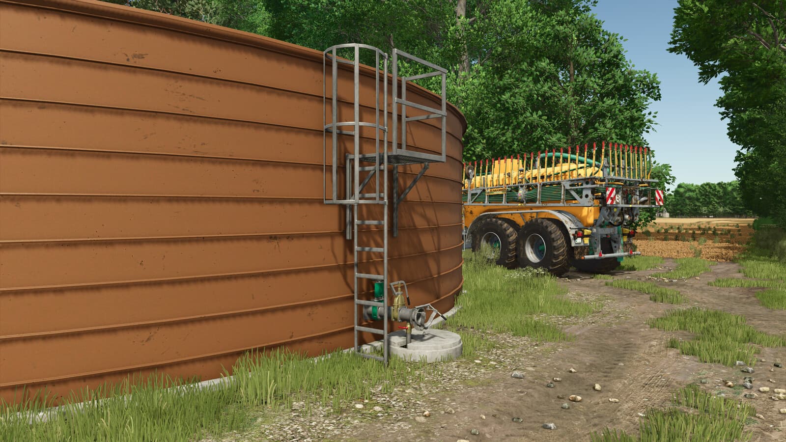 Stainless Steel Liquid Manure Tank 2