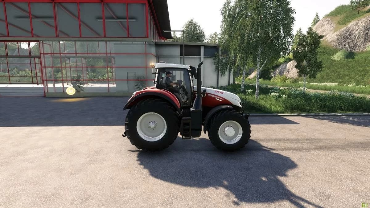 Steyr Terrus CVT with smoke (Bergbauer Edit) 5