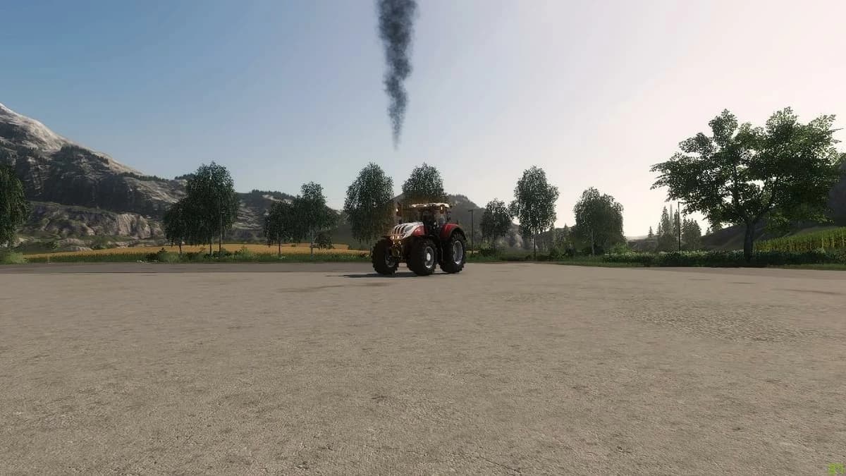 Steyr Terrus CVT with smoke (Bergbauer Edit) 2
