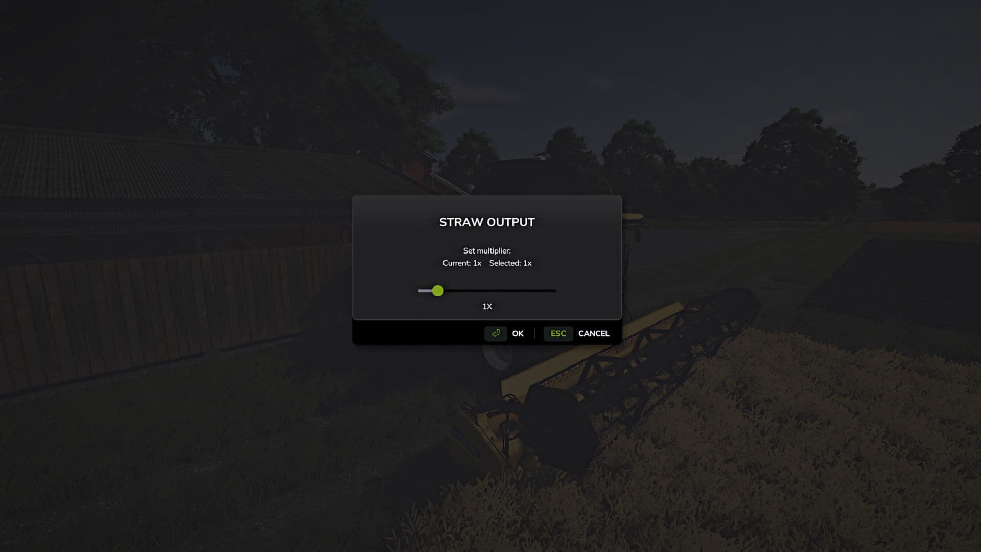 Straw output control 4