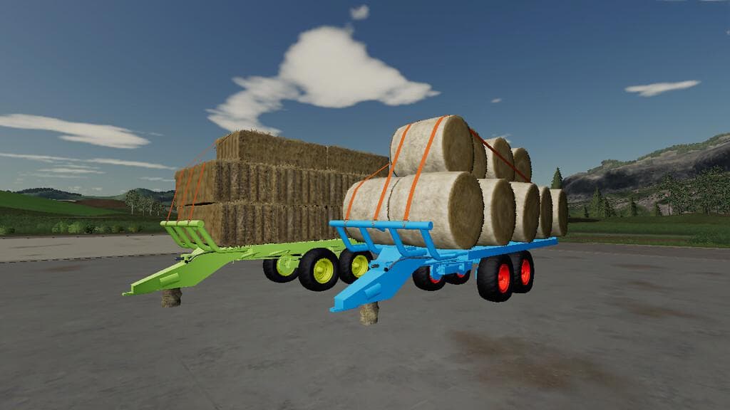T088 BALE TRAILER 5