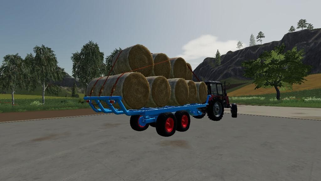 T088 BALE TRAILER 3