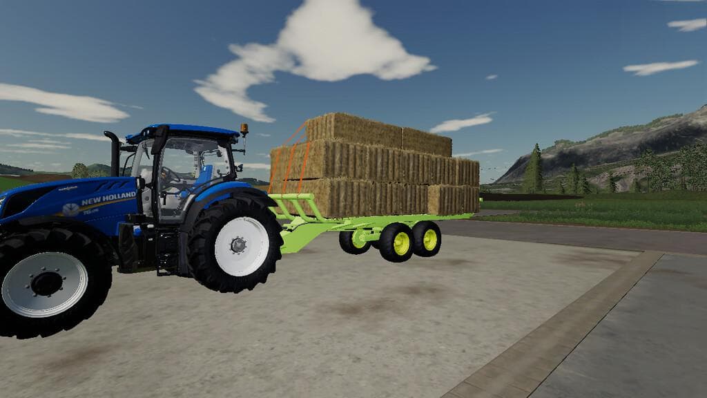 T088 BALE TRAILER