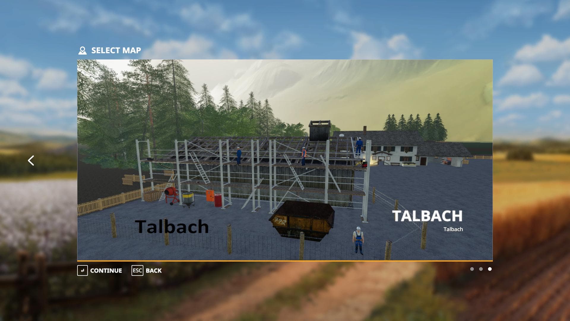 TALBACH MAP