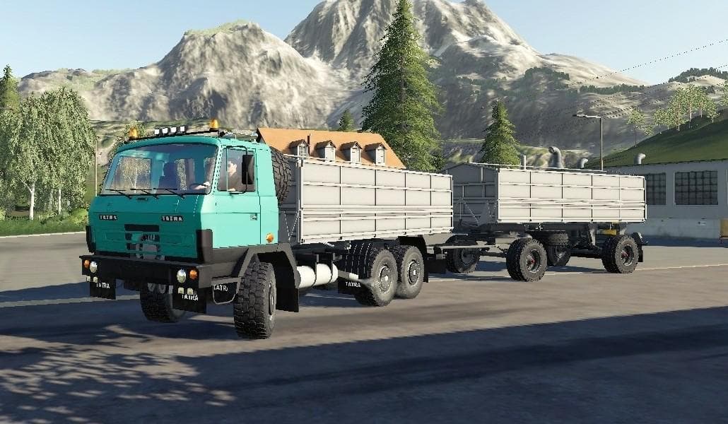 TATRA 815 Modra LOG CLEAN 2