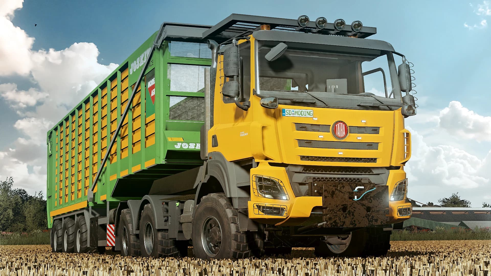 TATRA E6 AND JOSKIN SILOSPCE 4