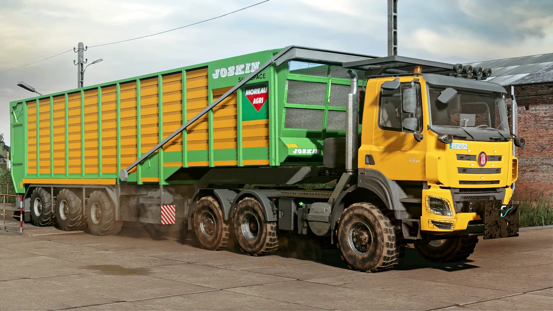 TATRA E6 AND JOSKIN SILOSPCE 3