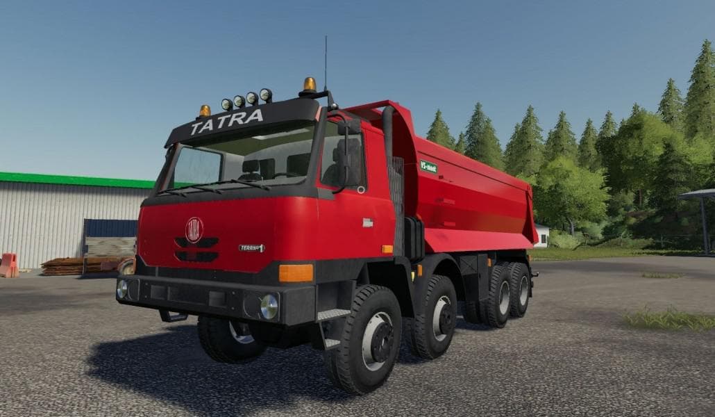 TATRA TERRNO1 8X8 + KORBA S1 3