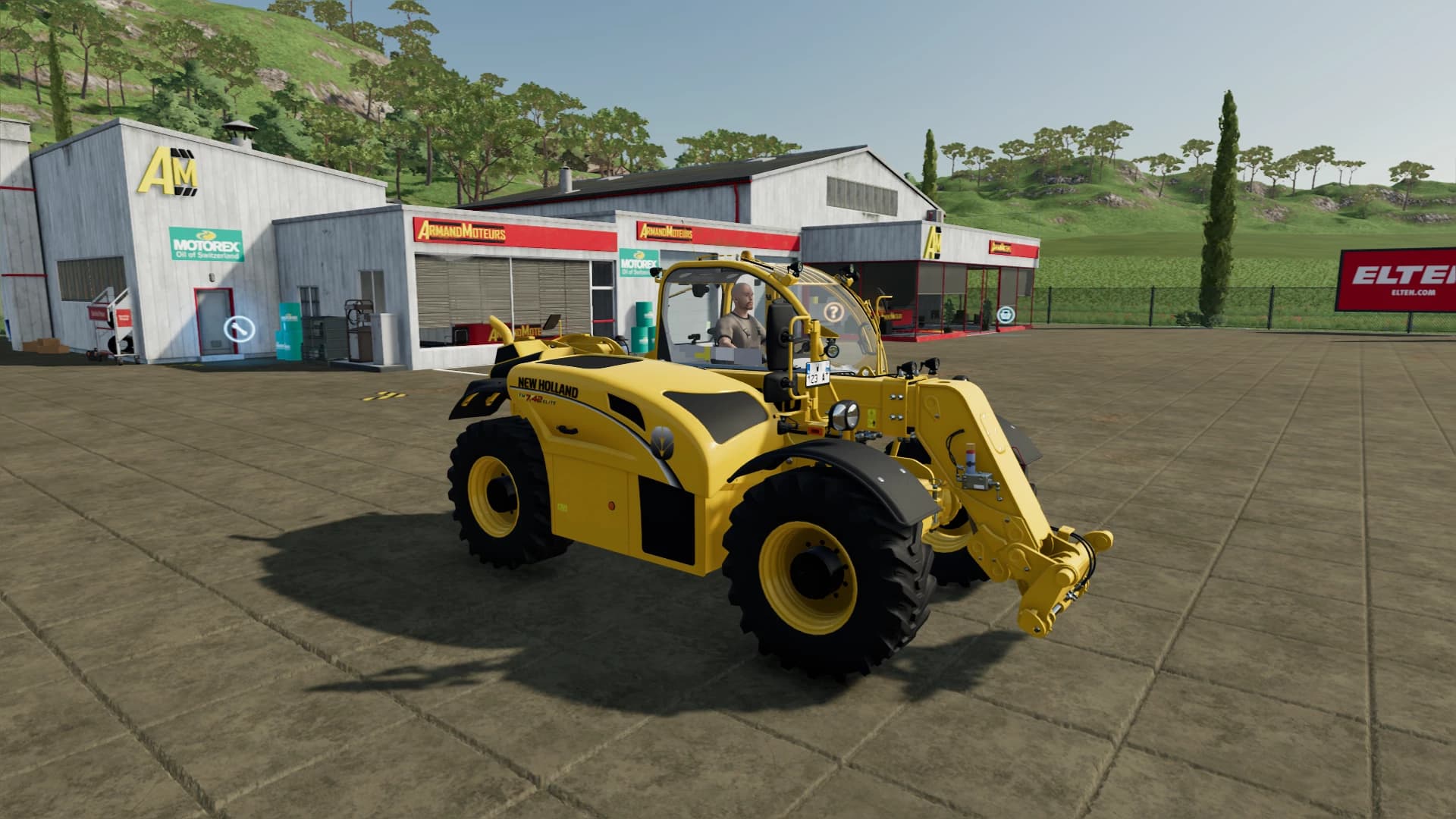 TELEHANDLER TH7 42 ELITE 4