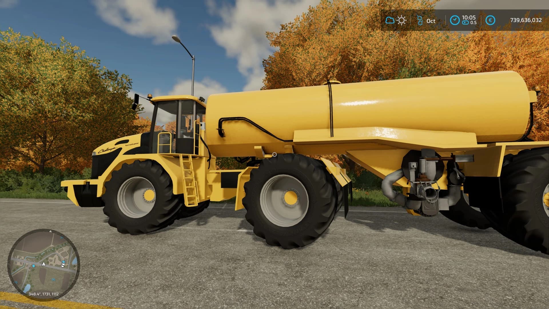 TERRA GATOR 3244 + TRAILER