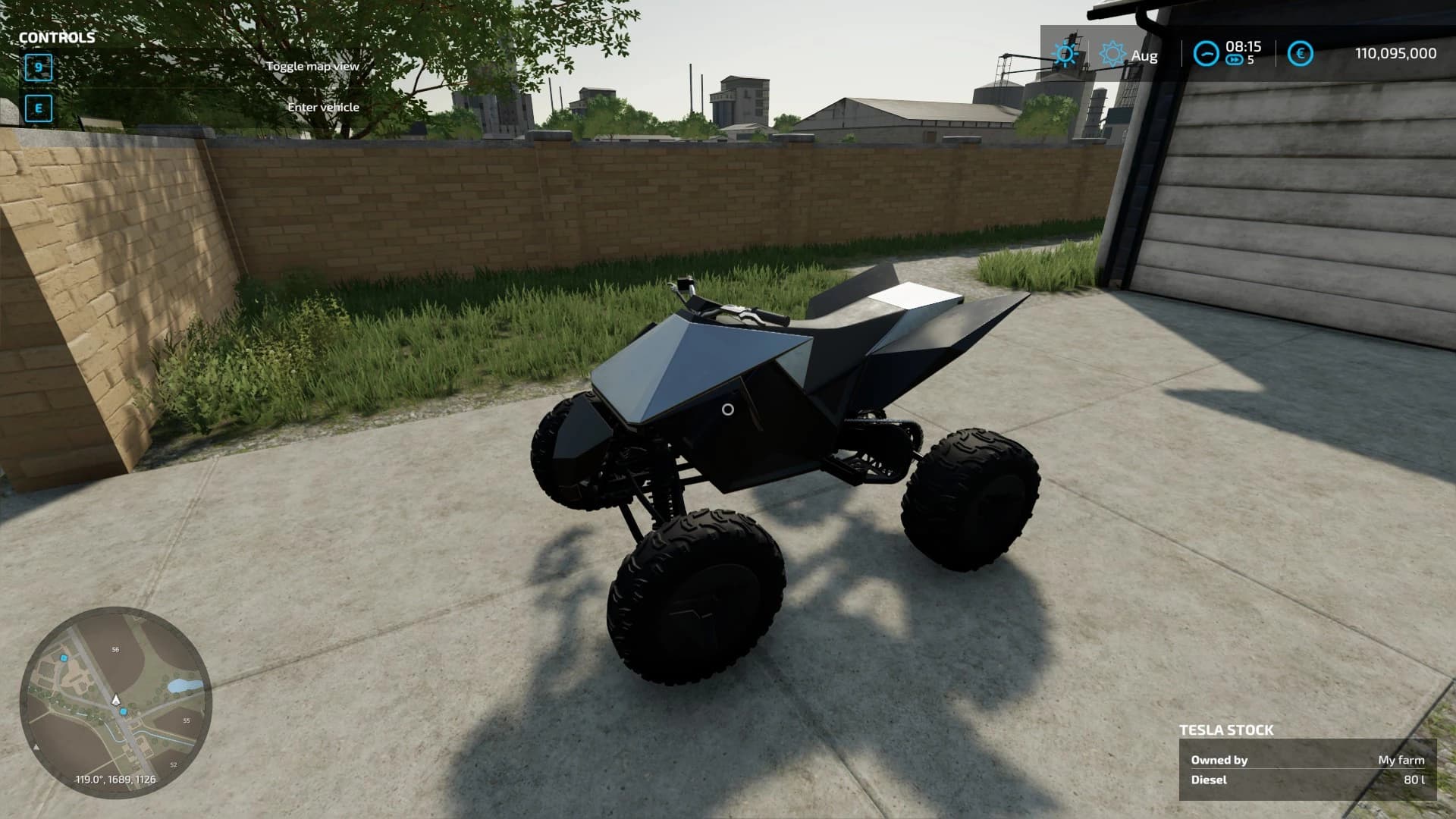 TESLA CYBERQUAD CONVERTED 4