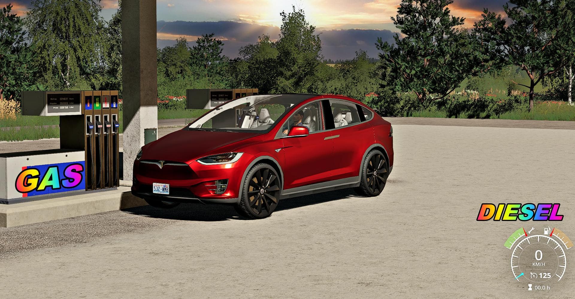 TESLA MODEL X DIESEL 2
