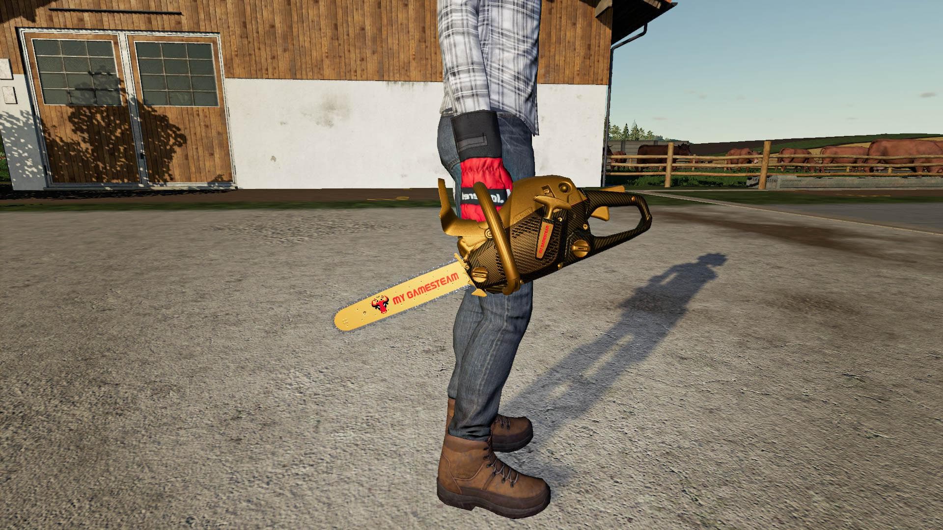 THE GOLDEN CHAINSAW