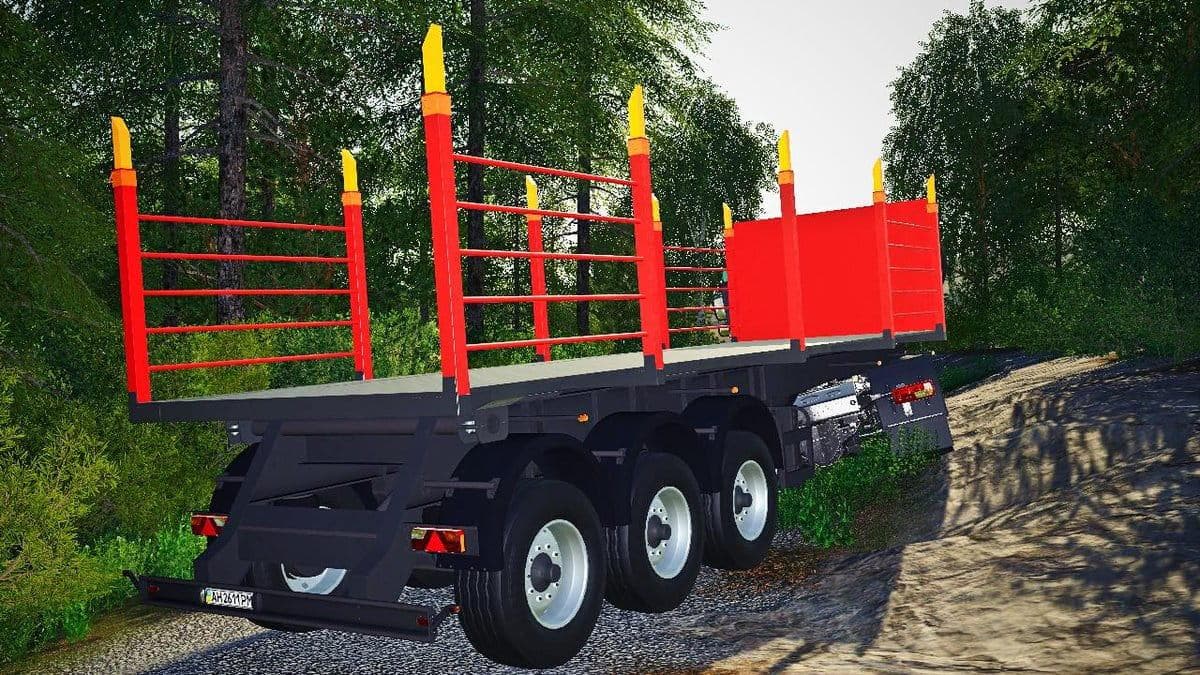 TIMBER TRANSPORT SEMI-TRAILER 2