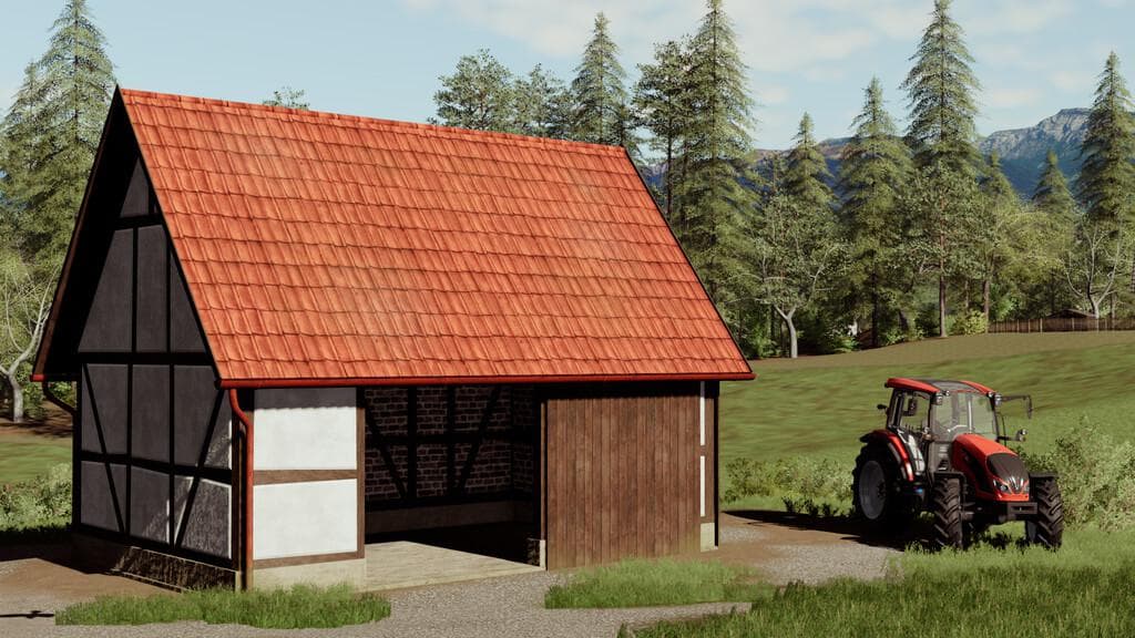 TIMBERFRAME SHED 5