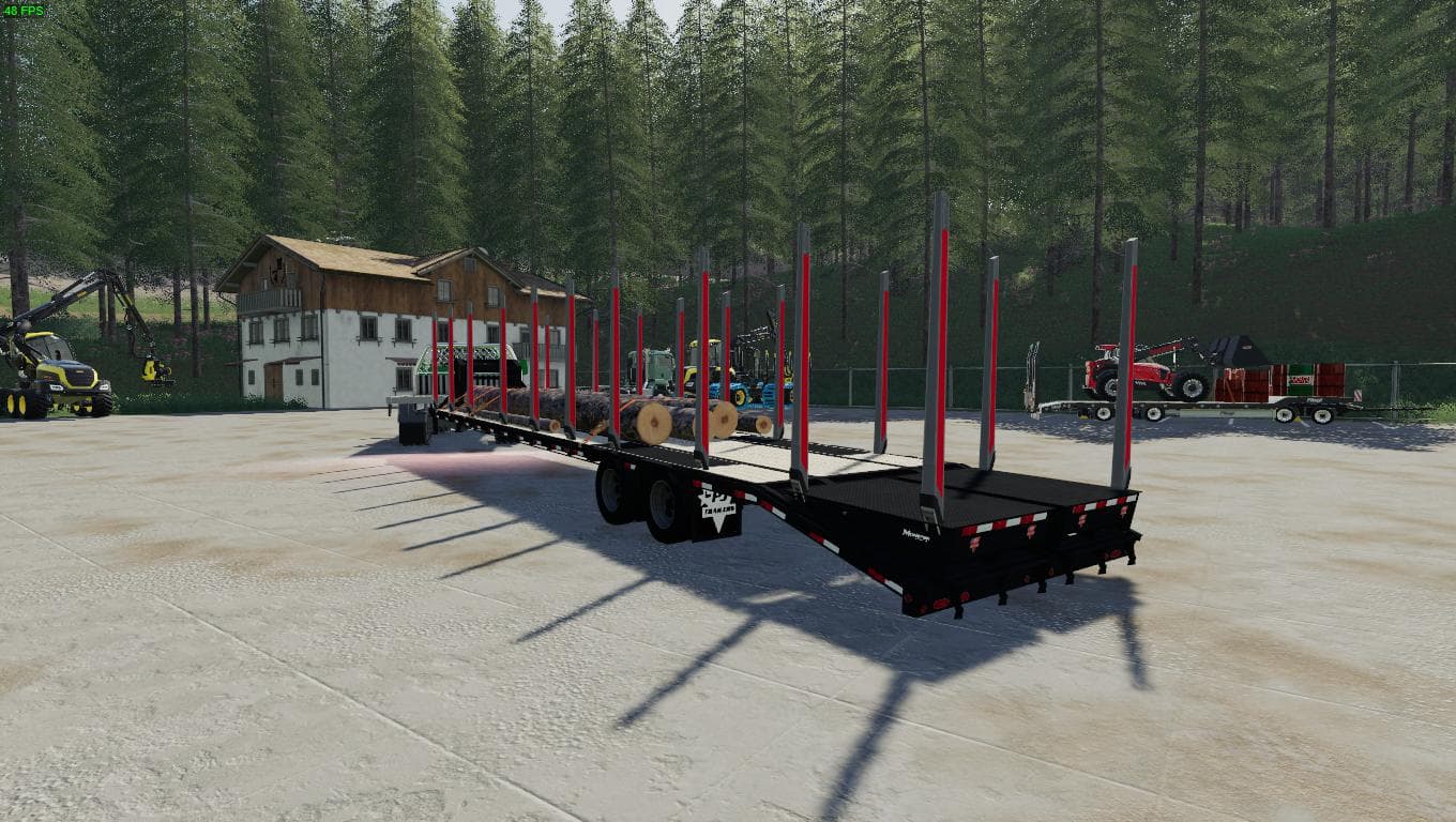 TJ 40FT Log Trailer 3