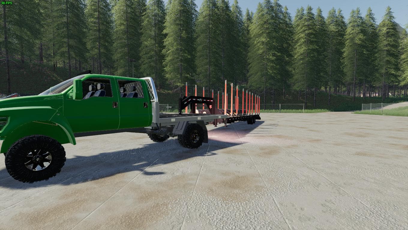TJ 40FT Log Trailer 2