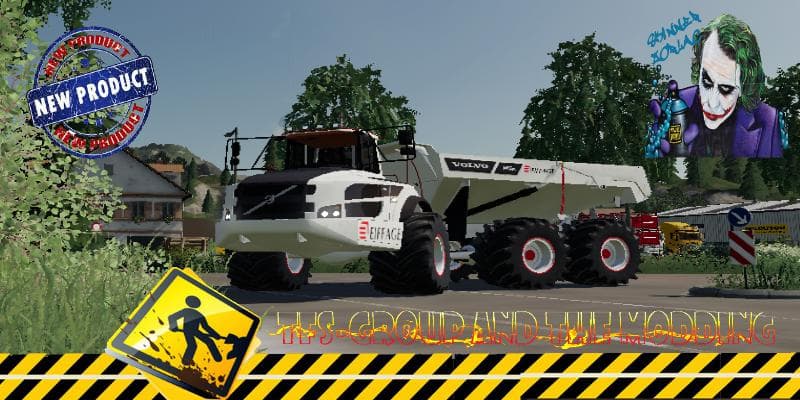 TOMBEREAU VOLVO EIFFAGE 5