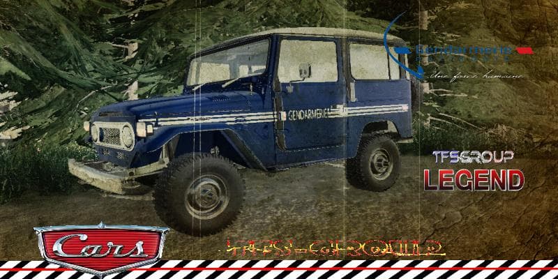 TOYOTA FJ40 GENDARMERIE 4