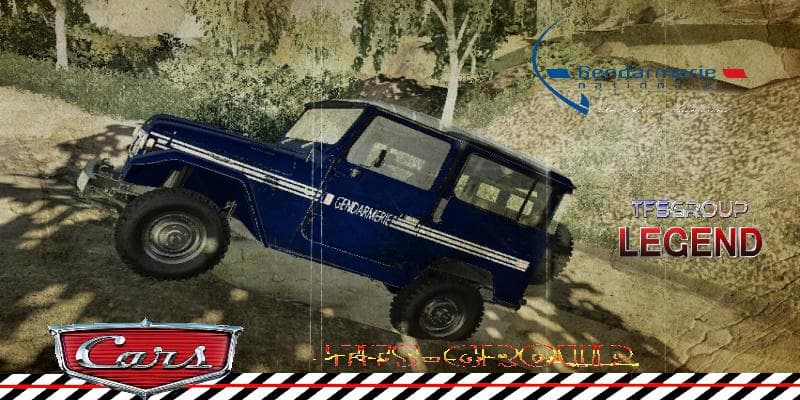 TOYOTA FJ40 GENDARMERIE 3