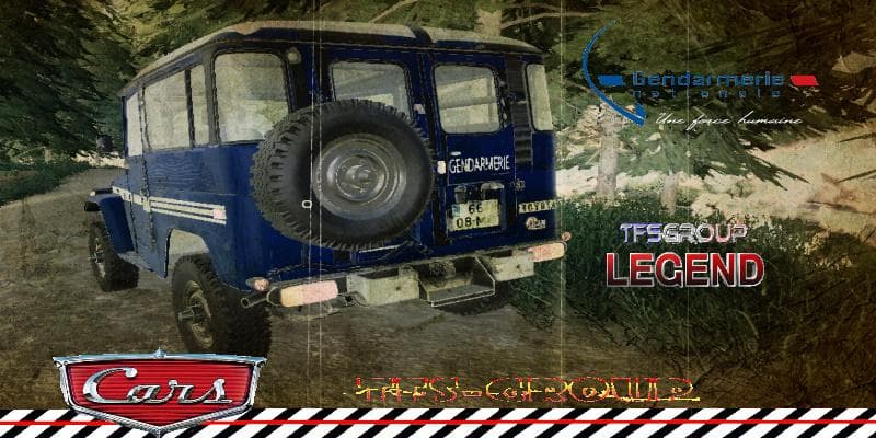 TOYOTA FJ40 GENDARMERIE 2